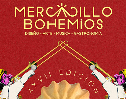Mercadillo Bohemios 27va Edición - Poster y Diseño