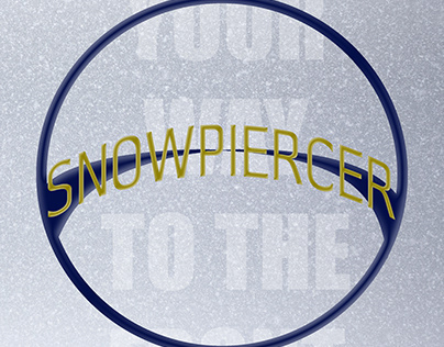 Poster design for the movie "Snowpiercer"