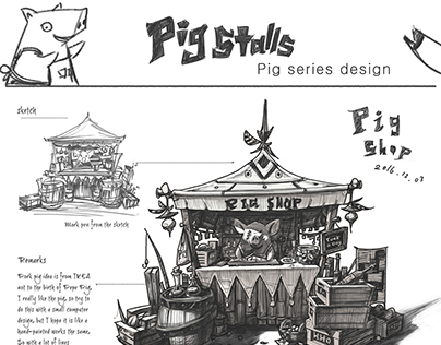 Pig stalls