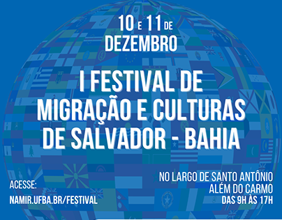 I Festival de Migração e Culturas | Design