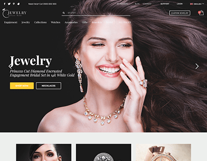 Jewelery Shop with wordpress website design