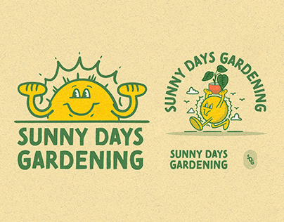 Project thumbnail - Sunny Days Gardening Logo