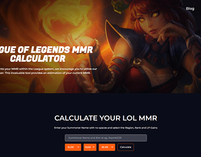 mmrlol.gg - League of Legends MMR Checker