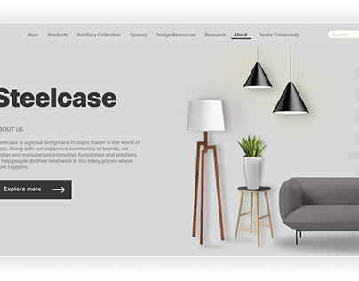 Steelcase Landing Page