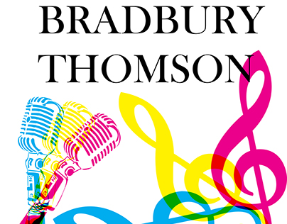 Bradbury Thompson Style Magazine Cover