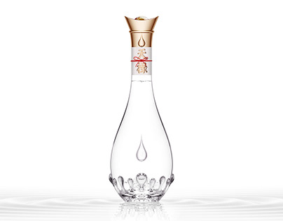 Bottle shaped product design for high-end Baijiu