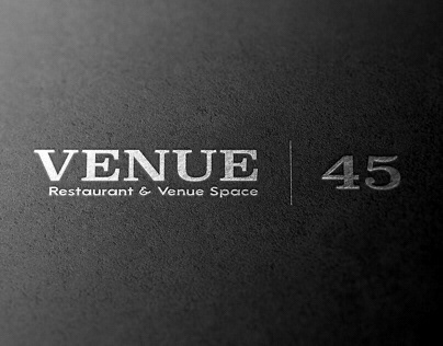 Venue 45 Logo Design & Branding