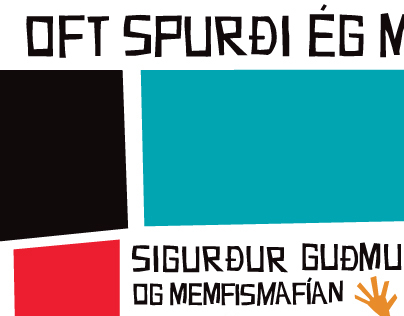 Oft spurði ég mömmu - CD art + layout