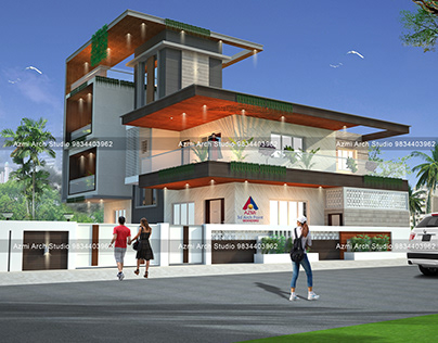 luxury home design project nagpur maharshtra