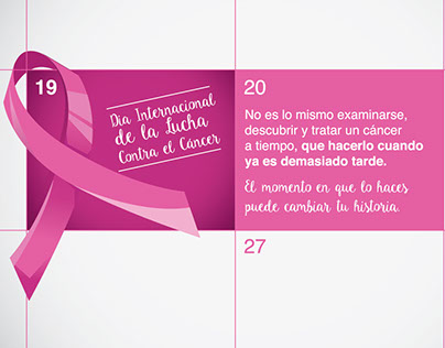 El Caribe - Campaña concientización cáncer de mama