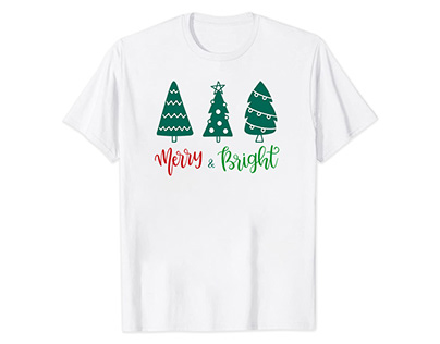 Merry & Bright t-shirt