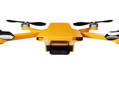 3D drone of DJI 4K