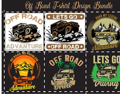 Off Road T-shirt design collection