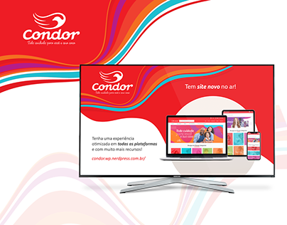 Lançamento site Indústrias Condor ✻ campanha