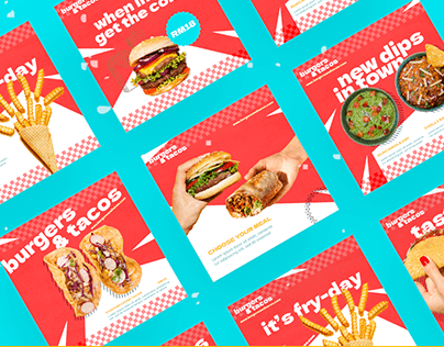 Social Media Design | Burgers & Tacos