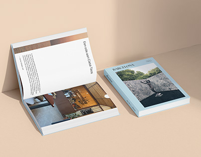 Design book about Barcelona