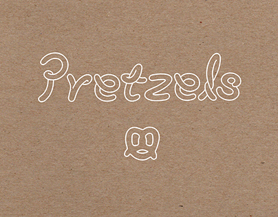 Pretzels Typography