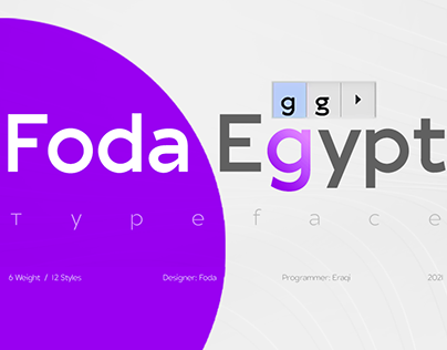 Foda Egypt Typeface