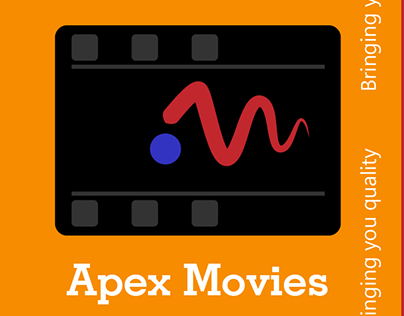 Brand Identity design for Apex movies