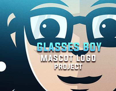 Glasses Boy Mascot/Esports Logo Project