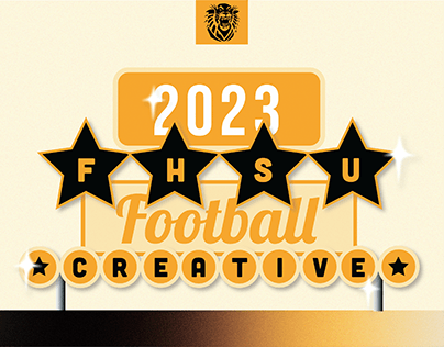 Fort Hays State Football Creative 2023