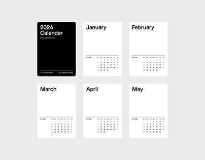 2024 Free Calendar