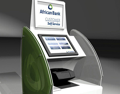 African Bank self service banking unit.