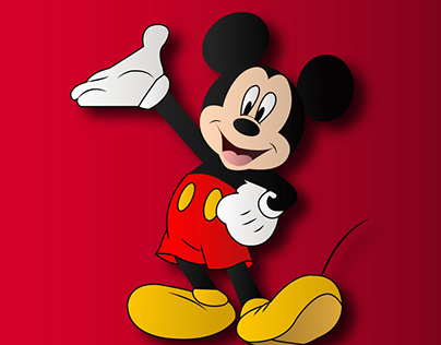 Mickey Mouse Adobe Illustrator Caracter