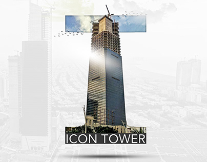 Icon Tower Karachi Poster
