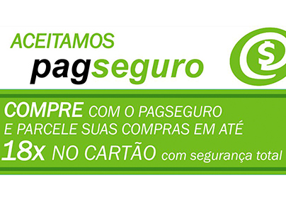 Banner Compra Pelo PagSeguro Ecommerce