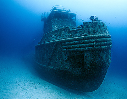 USS Kittiwake Is One of Several Artificial Reefs