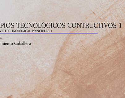 Principios Tecnologicos Constructivos 1