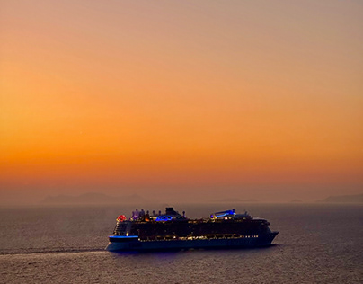 Dreamy Sunset @Santorini