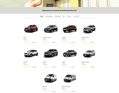 Sitio web para Renault De La Sobera