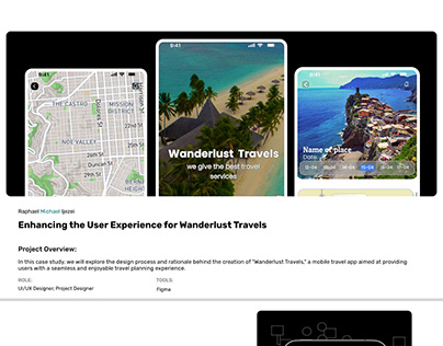 Wanderlust travels : An intuitive trip planning app