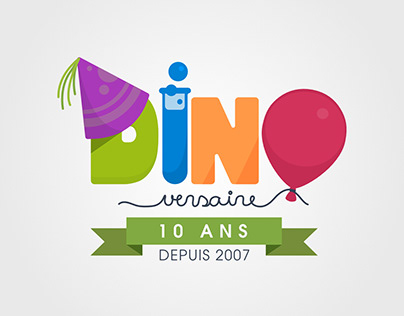 Dinoversaire Logo