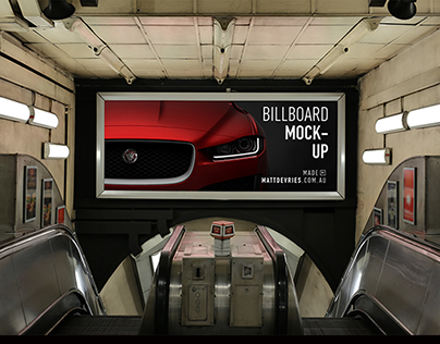 Smart Advertising Billboard | PSD TEMPLATE MOCKUP