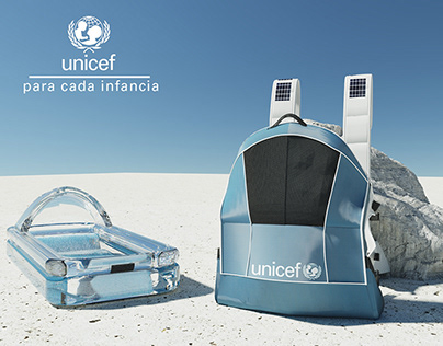 Baby carrier for refugees by UNICEF