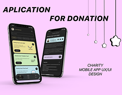 Application for donations