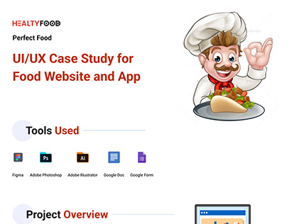 UI/UX Case Study | Case design |Food Website App design