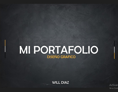 MI PORTAFOLIO - WILL DIAZ