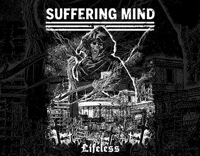 Suffering Mind EP "Lifeless" Vinyl Cover