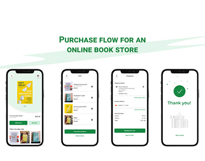 Purchase Flow for an online book store