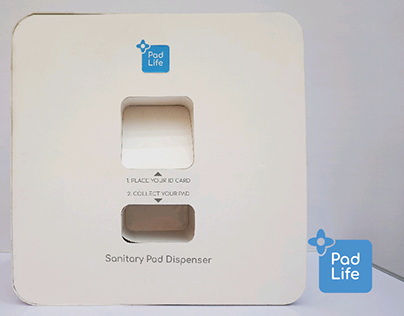 PadLife - #5 Sanitary Pad Dispenser | Product Design