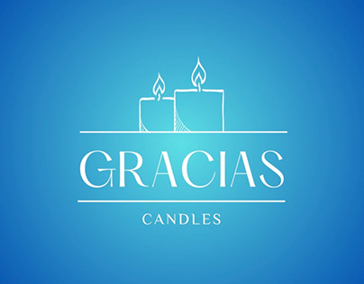 Logo design for candles