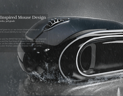 BMW R-18 Inspired Mouse Design
