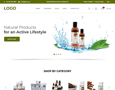 Natural Product eCommerce