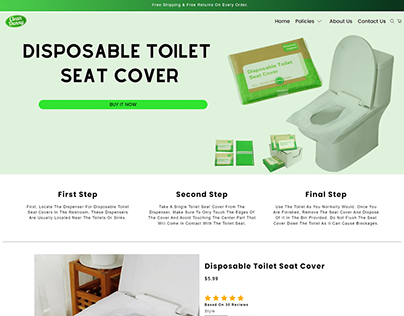 Shopify One Product Store Design | Shopify Website