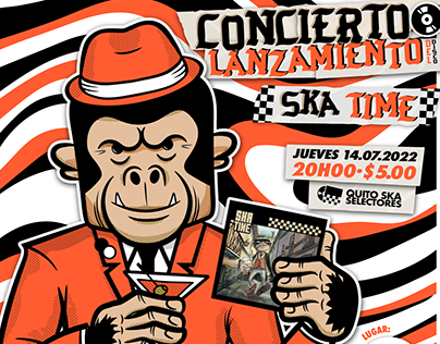 Concierto Ska Time - The Rude Monkey Bones