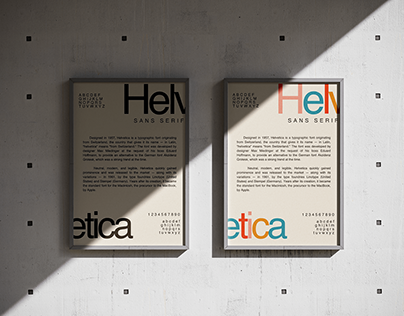 HELVETICA | ALL TYPE POSTER
